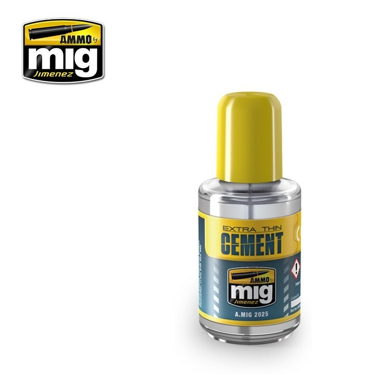 Ammo Mig Extra Thin Cement 30 ml Mig2025