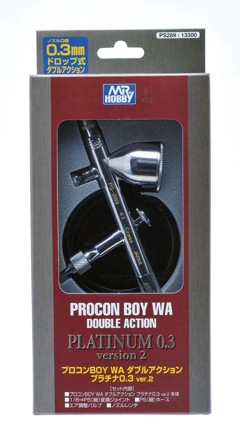 Mr.Hobby PS289 Procon Boy WA 0.3 Ver.2 Platinum Airbrush