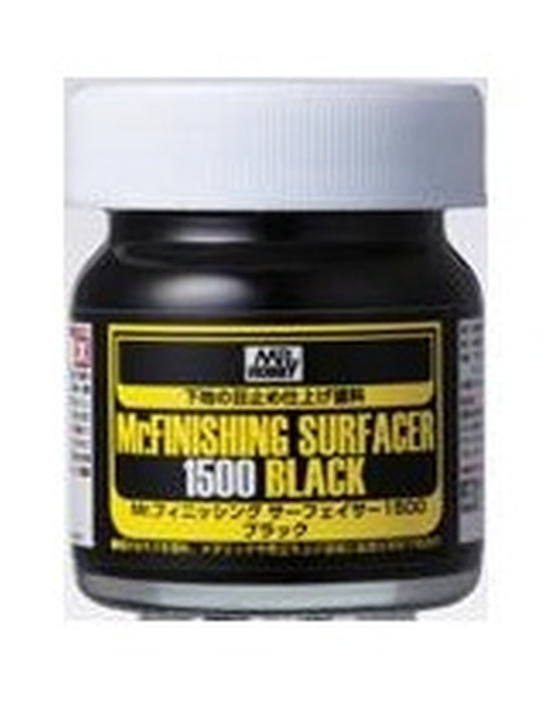 Mr. Finishing Surfacer 1500 40ml potje modelbouw surfacer voor ultra gladde afwerking en detailwerk