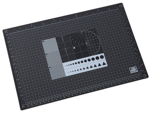 Mr.Hobby MT801 snijmat A3 formaat precisie snijmat met geometrische hulpmiddelen