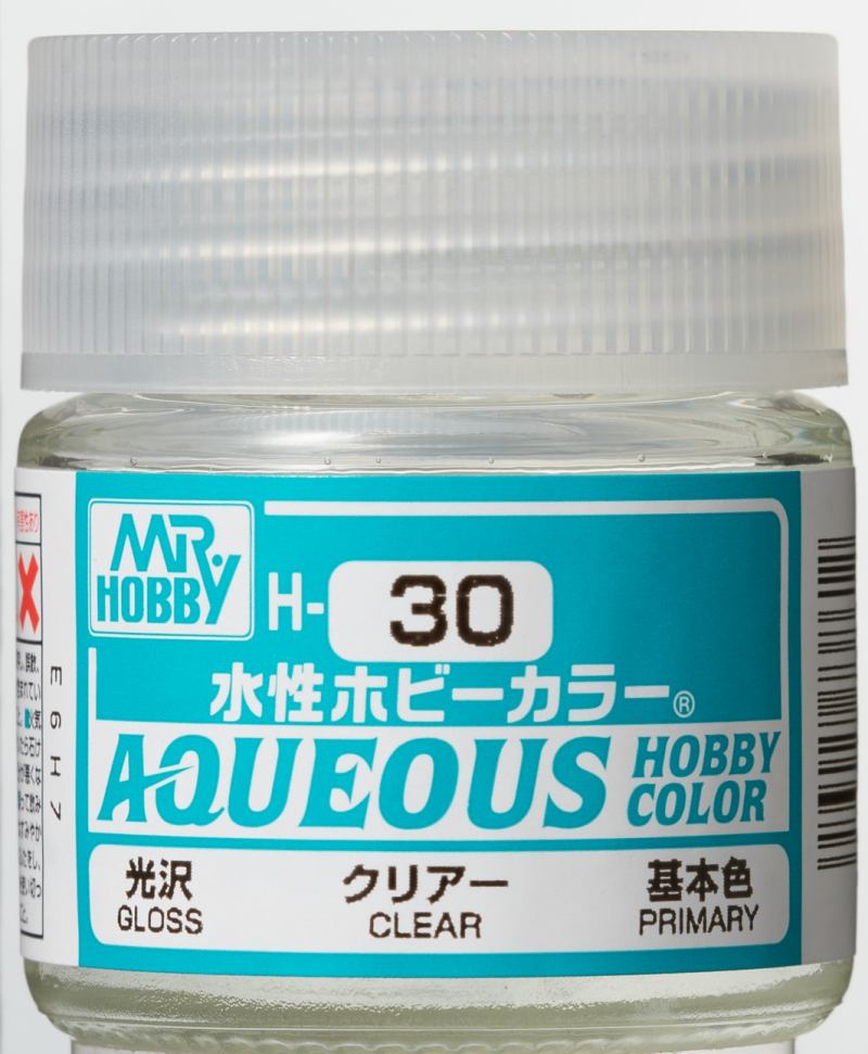 Mr.Hobby Aqueous Gloss Clear Coat / Laquer 10 ml H030