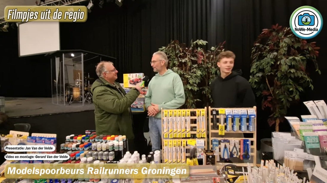 Interview Hobby Robbie op modelspoor beurs MSC Railrunners Groningen 2026
