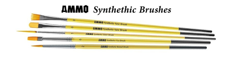 Kwasten en penselen voor modelbouw van Ammo en Revell Painta Luxus
