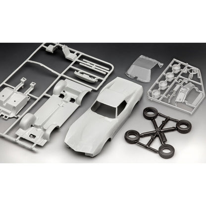 Chevrolet Corvette C3 Stingray 1:32 schaalmodel onderdelen whats in the box