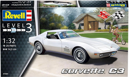 Revell Corvette C3 1:32 schaal modelbouwkit doos