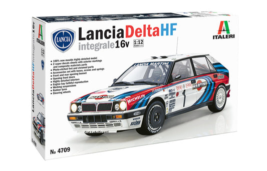 Italeri Lancia Delta HF Integrale 1:12 4709 – Rally Modelbouw Kit