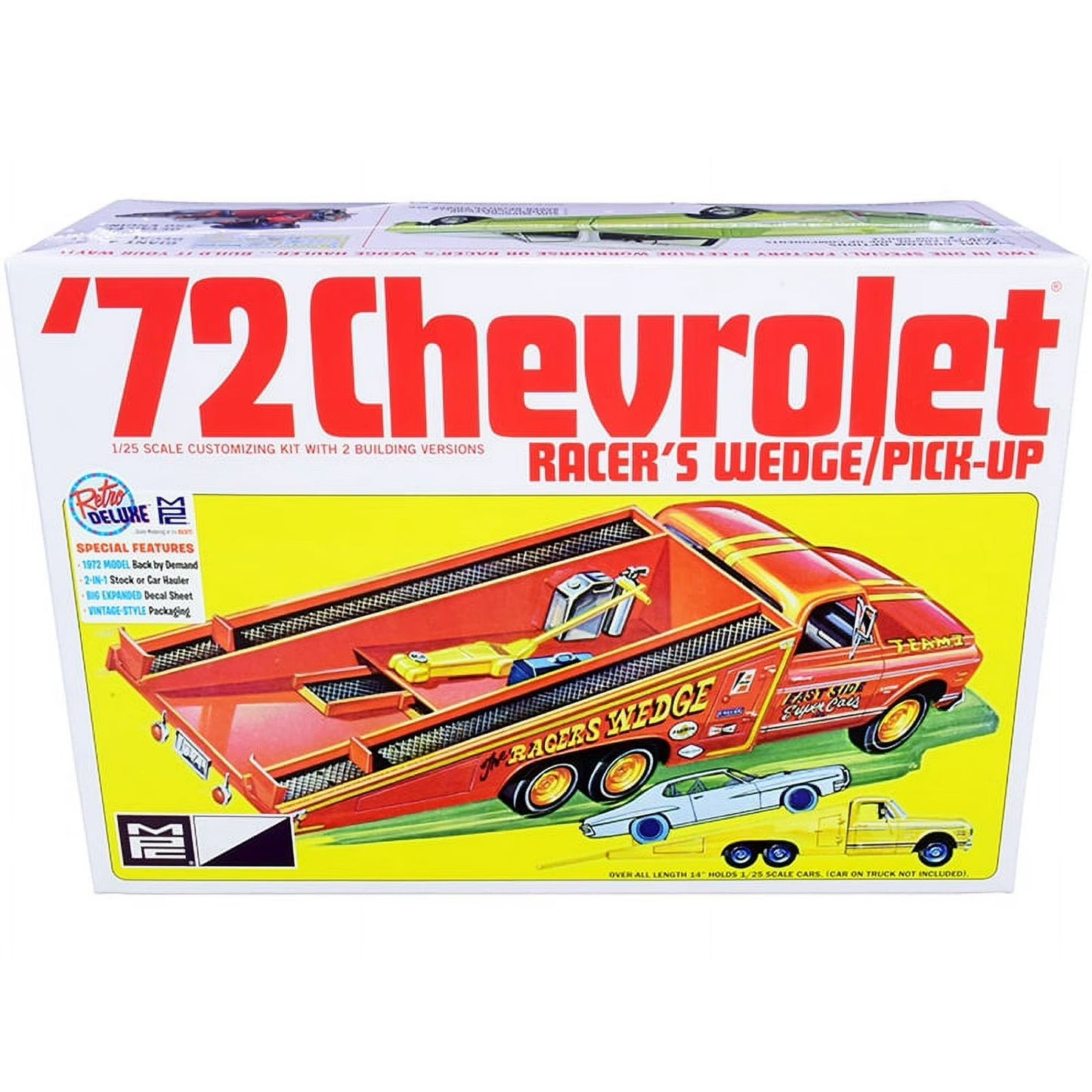 MPC '72 Chevrolet Racer's Wedge / Pickup Schaal 1:25 MPC885/12