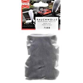 Busch 7588 rookwol 5 gram verpakking voor modelbouw en diorama effecten
