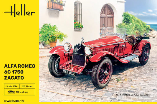 1:24 Heller Alfa Romeo 6C 1750 Zagato