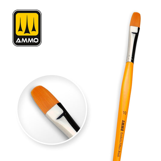 Ammo MIG 8589 Filbert Brush No. 10 T-Handle – Modelbouw Penseel