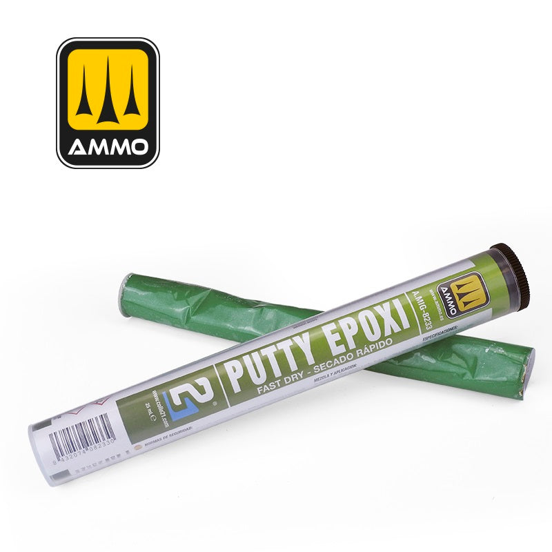 Ammo MIG 8233 Fast Drying Putty 25ml – Sneldrogende Modelbouw Plamuur