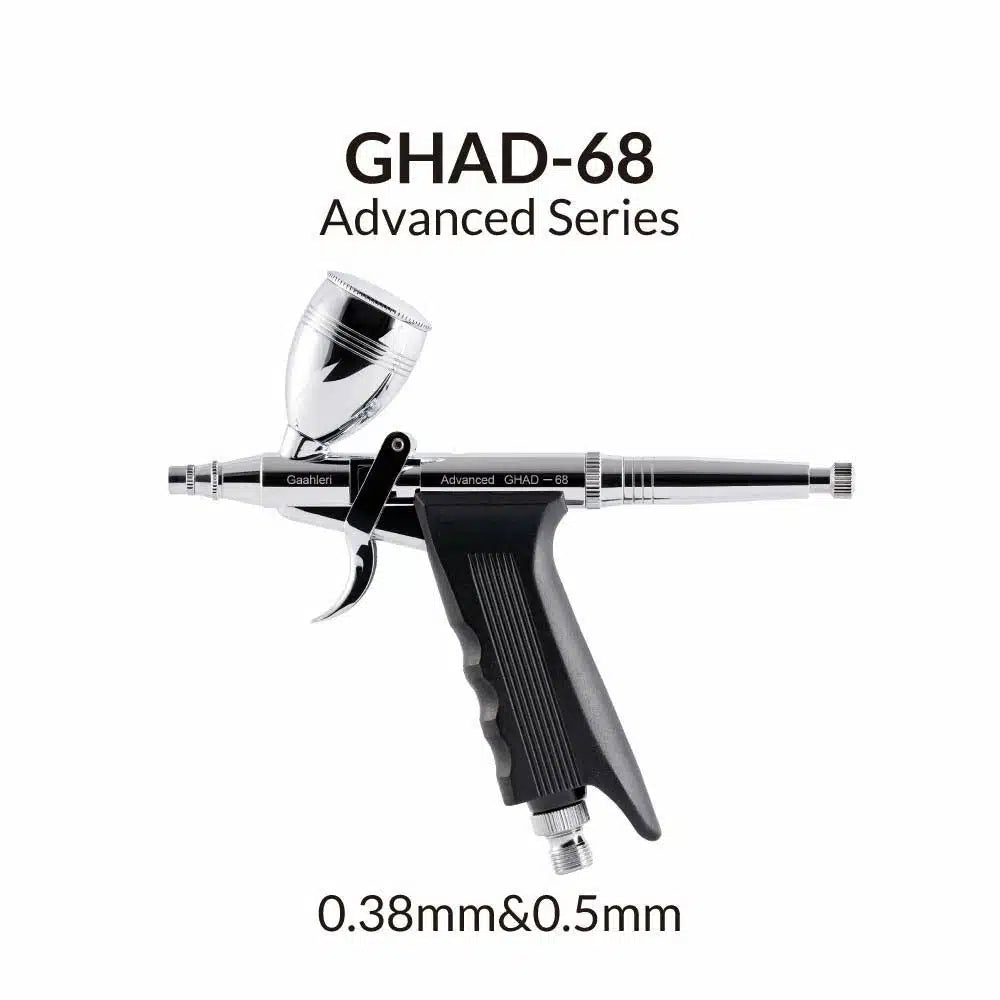 Gaahleri GHAD-68 advanced series trigger airbrush met verwisselbare cups