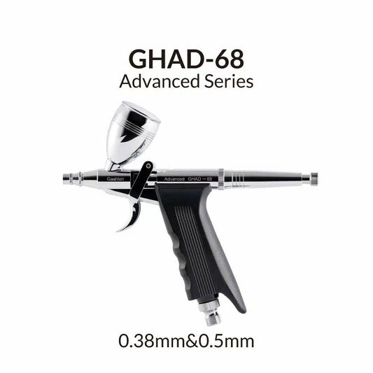 Gaahleri GHAD-68 advanced series trigger airbrush met verwisselbare cups