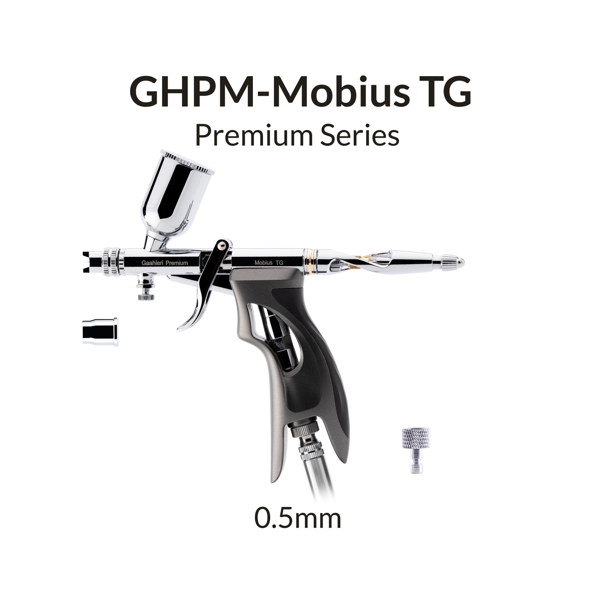 Gaahleri Premium Series GHPM Mobius TG 0.5mm trigger airbrush GAA-44070