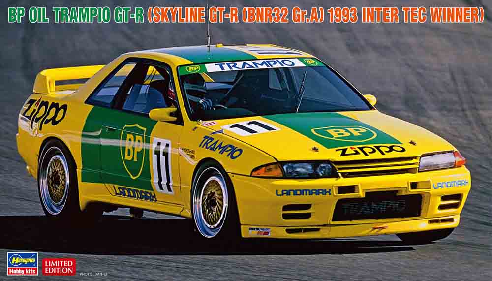 Hasegawa Nissan Skyline GT-R R32 BP Oil Trampio JTC 1993 - 1:24 Modelkit