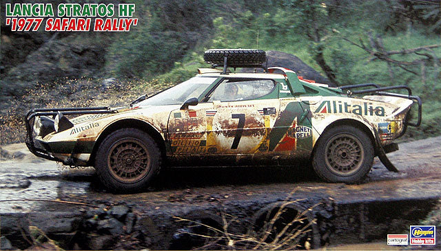 Lancia Stratos HF Hasegawa Alitalia 1977 Safari Rally