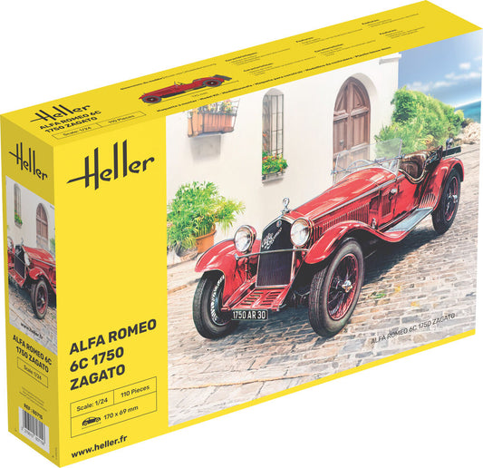 1:24 Heller Alfa Romeo 6C 1750 Zagato