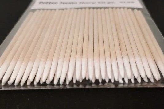 Hobby Robby Cotton Swabs Wood Sharp Tip 50 Pieces