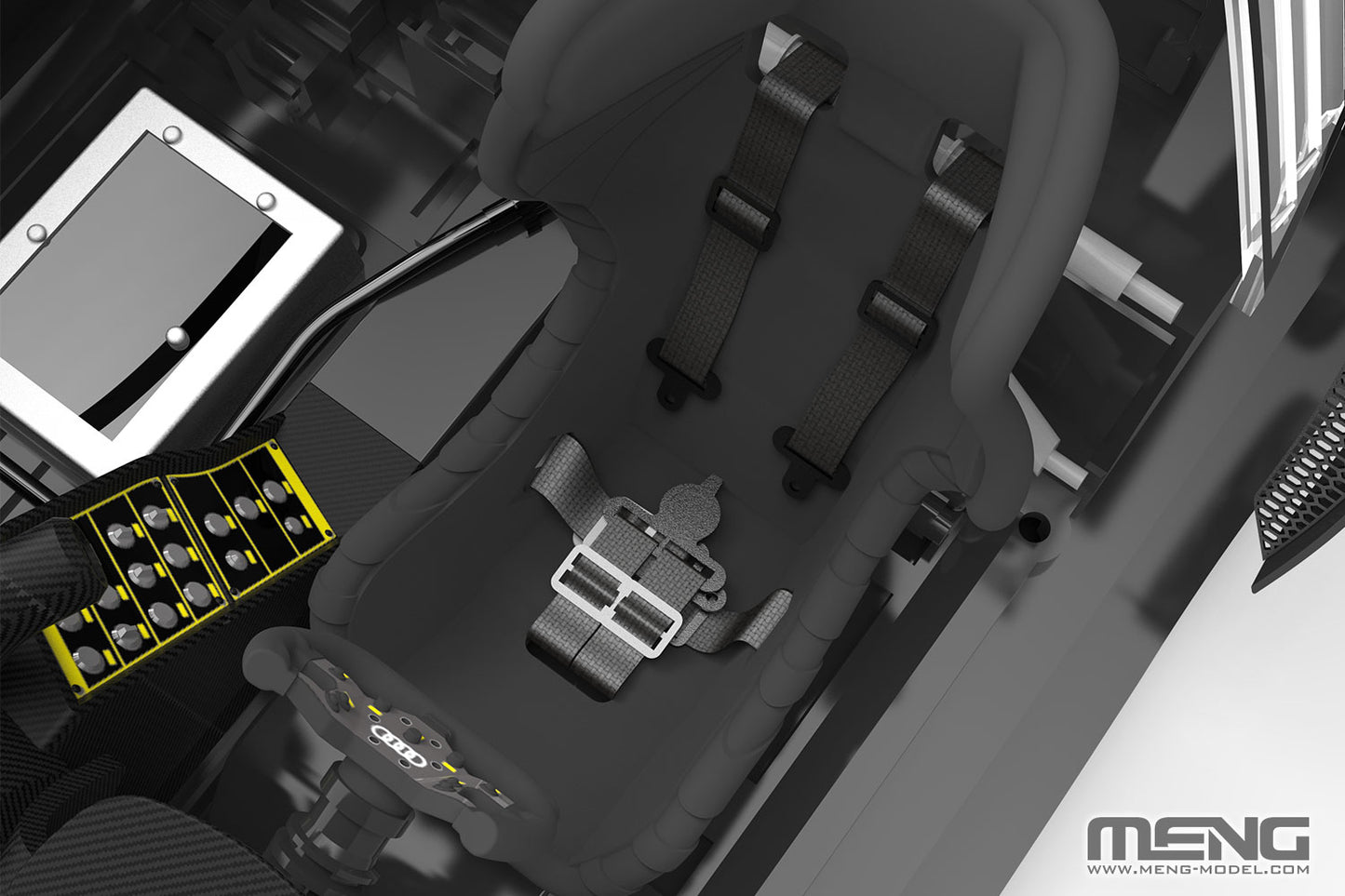 1:24 Meng Audi R8 LMS GT3 Ultra Eva Test Mecs008