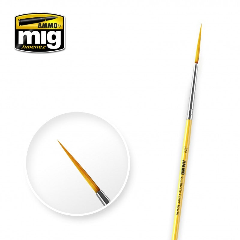 Ammo Mig by Jimenez ultra fijne penseel voor figuren en details