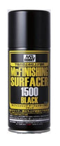 Mr. Hobby Finisher Black 1500 170ml spray modelbouw finisher voor ultra gladde afwerking en diepe kleurbasis