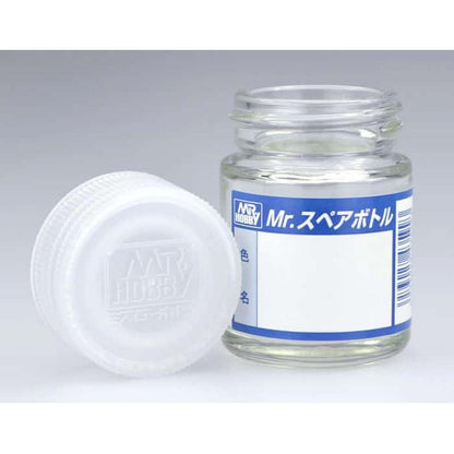 Mr.Hobby SB220 spare bottle detail verf opslagfles voor modelbouwverf met handig etiket