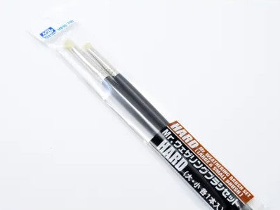 Mr.Hobby Weathering Brush Set Hard MB-30 verpakking modelbouw weathering penselen