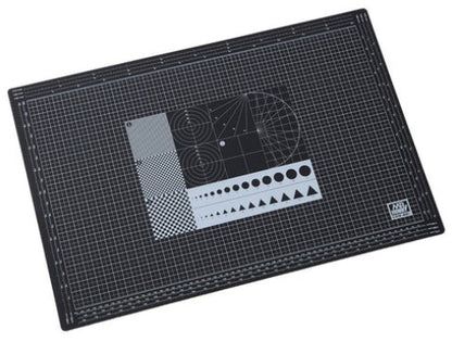 Mr.Hobby MT801 snijmat A3 formaat precisie snijmat met geometrische hulpmiddelen
