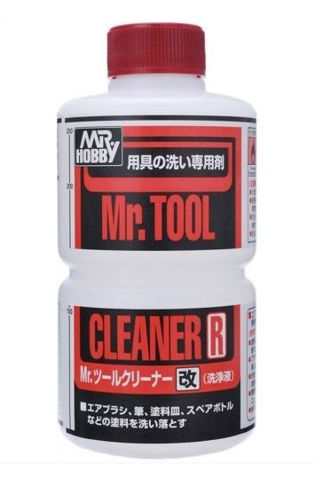 Mr. Hobby Tool Cleaner R 250ml reiniger voor modelbouw gereedschap en penselen