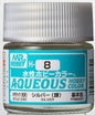 Mr Hobby Aqueous Metallic Silver H008 zilverkleurige modelbouw verf 10ml