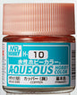 Mr Hobby Aqueous Metallic Copper H010 koperkleurige modelbouw verf 10ml