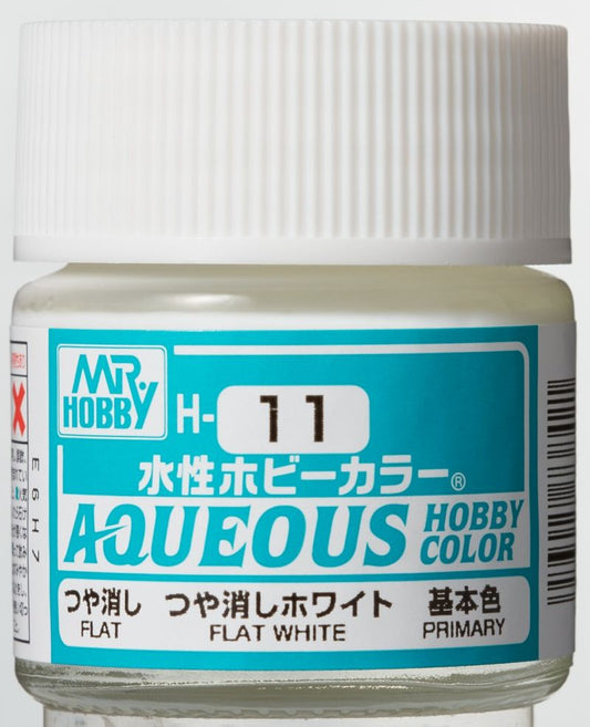 Mr.Hobby Aqueous Flat White 10 ml H011