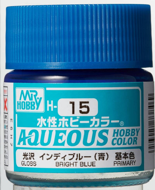 Mr.Hobby Aqueous Gloss Bright Blue 10 ml H015