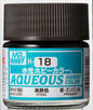 Mr Hobby Aqueous Metallic Steel H018 staal kleurige modelbouw verf 10ml