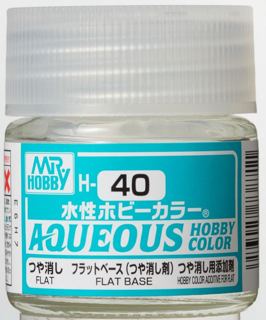 Mr Hobby Aqueous Flat Base H040 10ml matte additief modelbouw