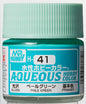 Mr Hobby Aqueous Gloss Pale Green H041 glanzende lichtgroene modelbouw verf 10ml
