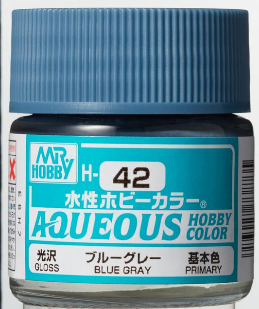 Mr.Hobby Aqueous Gloss Blue Gray 10 ml H042