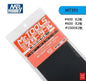Schuurpapier set 400 600 1000 korrel voor plastic modellen gunpla
