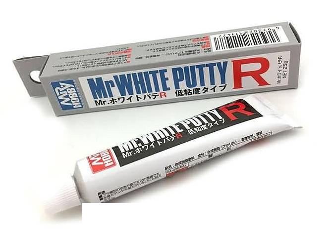 Pâte à modeler Mr.Hobby / Mr. White Type R 25 grammes P123