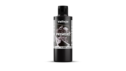 Vallejo gloss black primer 200ml 74660 airbrush primer hoogglans zwart